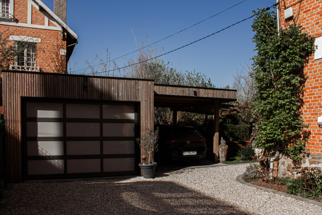 extension exterieure et garage par Home Clef extension exterieure et garage par Home Clef